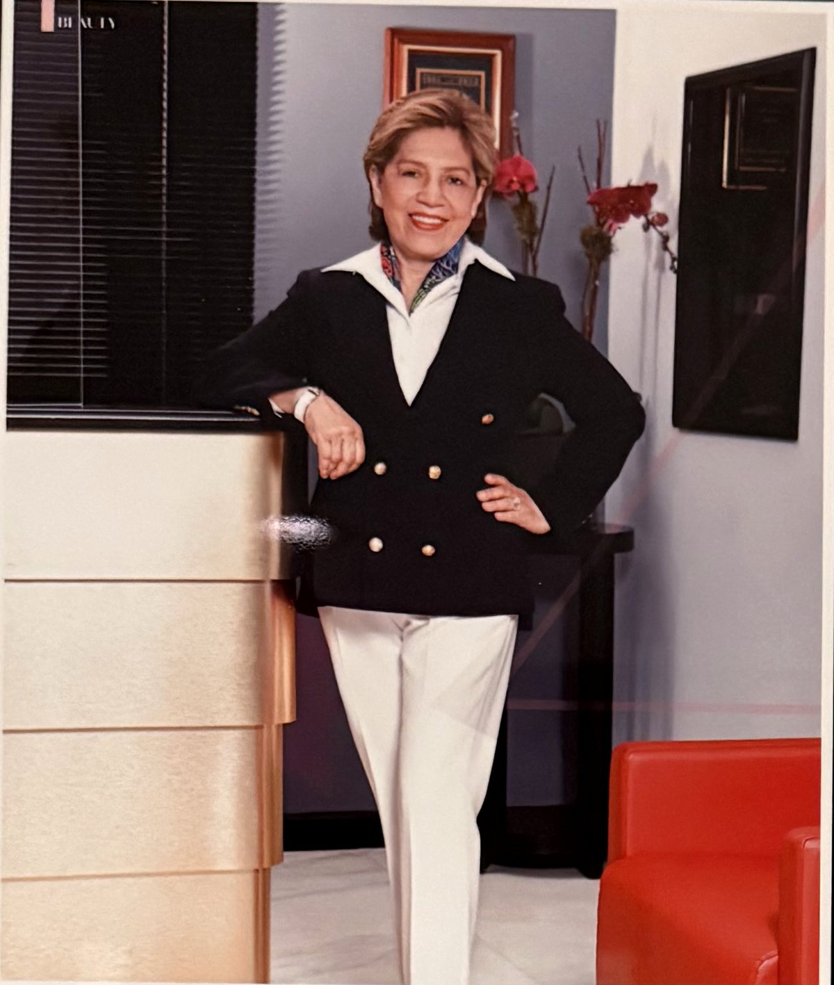 Berenice S. Rothenberg in her Manhattan practice