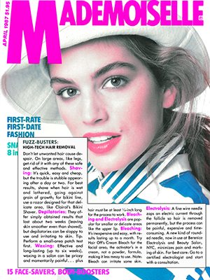 Magazine cover, April 1987